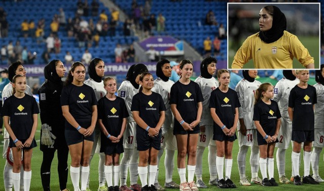 体育娱乐-祖国遭受战乱，伊朗女足在奏国歌时集体保持缄默