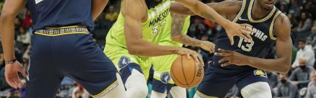 乐鱼APP-遭森林狼43分狂屠！灰熊丢盔弃甲 防守继续垫底